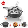 Camping Burner 6800W Big Power Portable Foldable Outdoor Tourist Head Picnic Survive Warm Gas Stove For Hiking Fishing BBQ Stove
