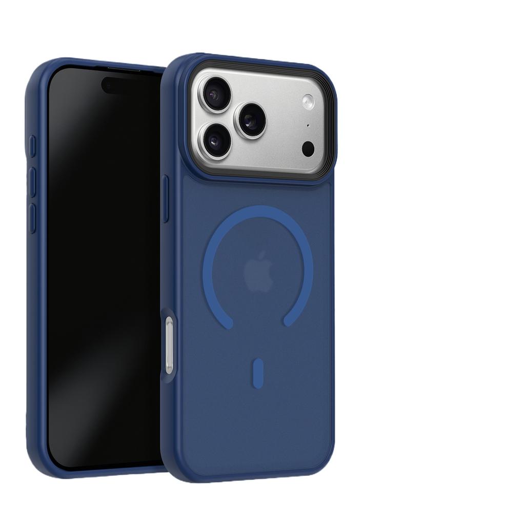 Magnetic Skin-Friendly Case for iPhone 16 Pro Max, Shockproof MagSafe Compatible Matte Protective Cover