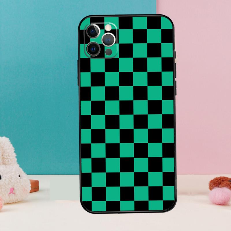 Checkerboard Checkered Board Phone Case For iPhone 17 Air 16 15 14 13 11 12 Pro Max 12 13 mini 15 16 Plus 16e Cover Coque