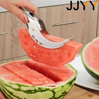Stainless Steel Windmill Watermelon Cutter Artifact Salad Fruit Slicer Cutter Tool Watermelon Digger Kitchen Accessories Gadgets