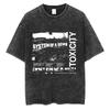 Vintage Washed System of A Down Toxicity Album Graphic T-shirt Unisex Rock Oversized Streetwear Short Sleeve Soft Cotton Breathable Tee Tops