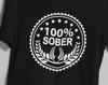 100 Prozent nüchtern, 12-Schritte-Genesung T-Shirts und Kinder-T-Shirts für Männer und Frauen in AA, Anonyme Alkoholiker T-Shirts und Geschenke
