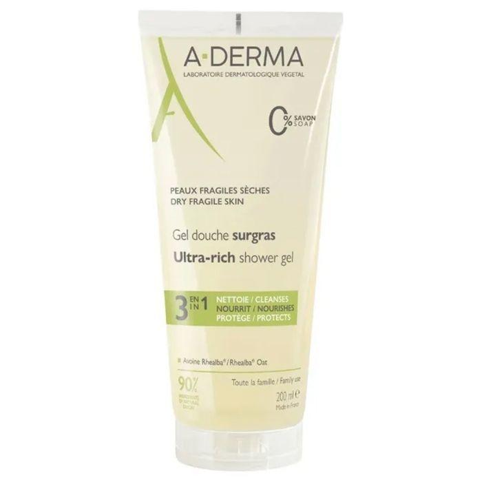 A-DERMA Gel Douche Surgras 3en1 200 ML