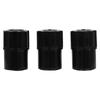 3 Stuks Alt Saxofoon Eindstop Plastic Hoge Duurzaamheid voor Bescherming en Stabiliteit Saxofoon Accessoires