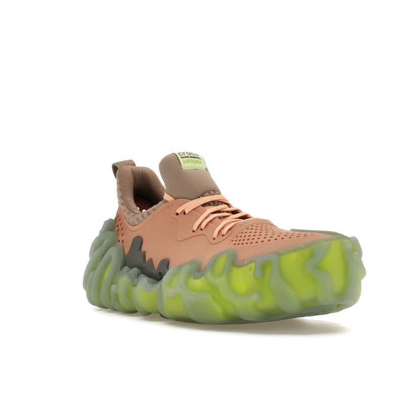 Salehe Bembury x Crocs Pollex Juniper Guava Men Sneakers Orange Mauve Green 208694-6UI