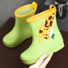 Kid Shoe Anti Slip Rain Boot for Children Four Seasons Cartoon Boy Rain Shoe Cute Girl Rubber Boots for Kid Baby Waterproof Shoe