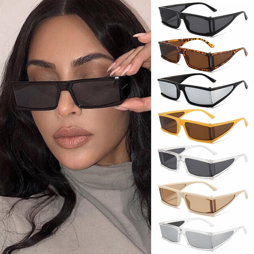 1Pc Brand Designer Small Sunglasses Punk Sunglasses for Women Fashion Retro Rectangle Sun Glasses UV400 Shades Eyewear Hot Sale