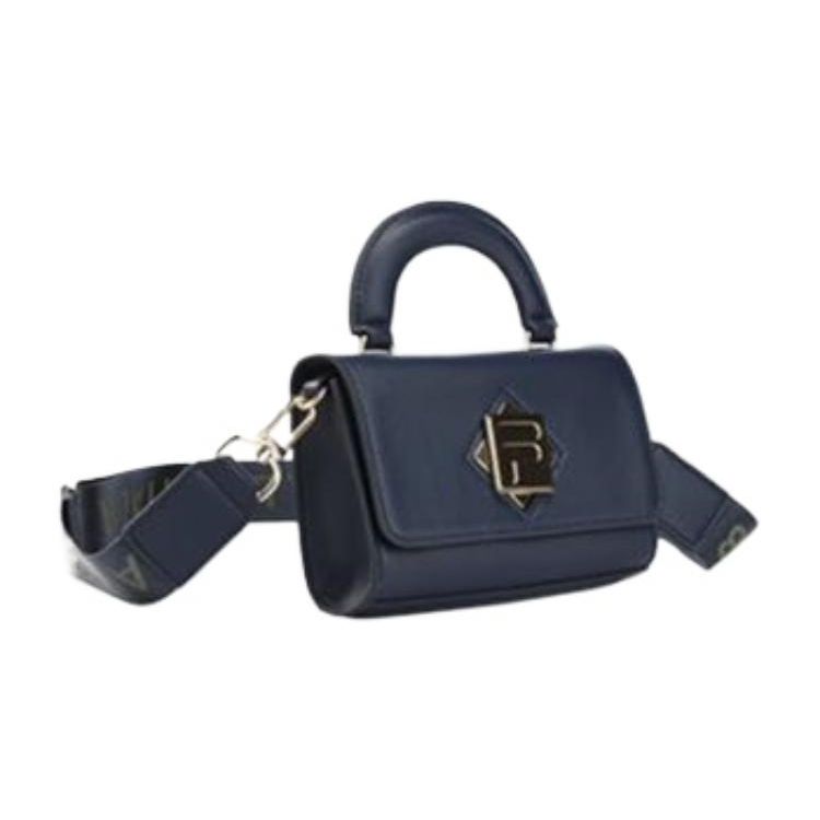 Fila Fashion Commuter Casual Flap Open PU Crossbody Handbag Small Women Handbags Legendary-Blue F13W241163F-NV