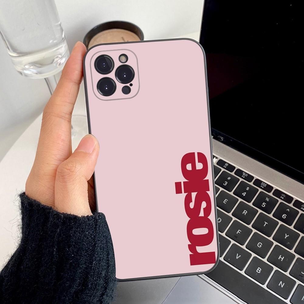 KPOP Rosie APT Phone Case Silicone Soft For IPhone 18 16 15 14 13 12 11 Pro Mini XS MAX Plus X Cover