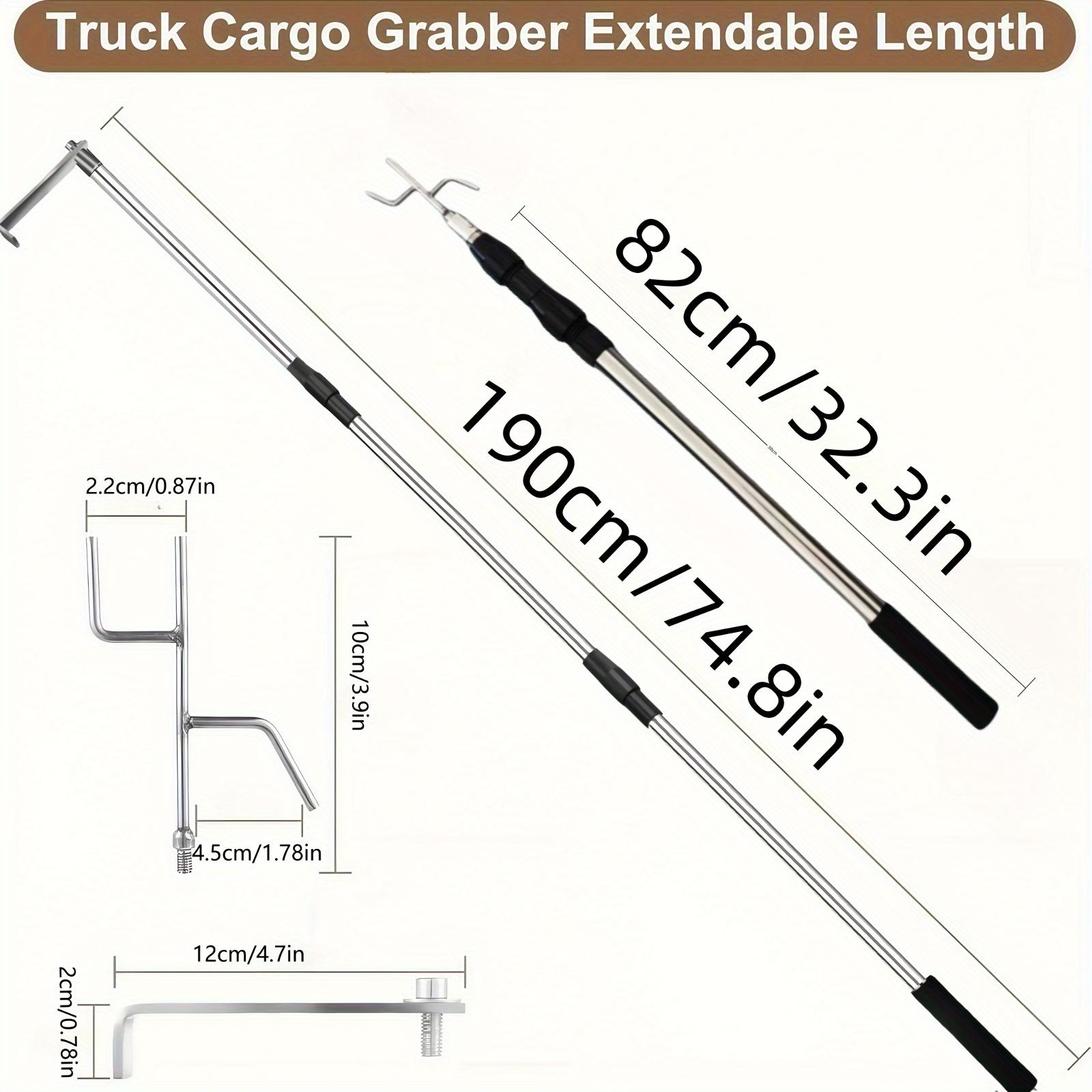 

1-Set, Stainless Steel Telescopic Gripper, Retractable Handle Tool Suitable For Lifting And Moving Heavy Objects