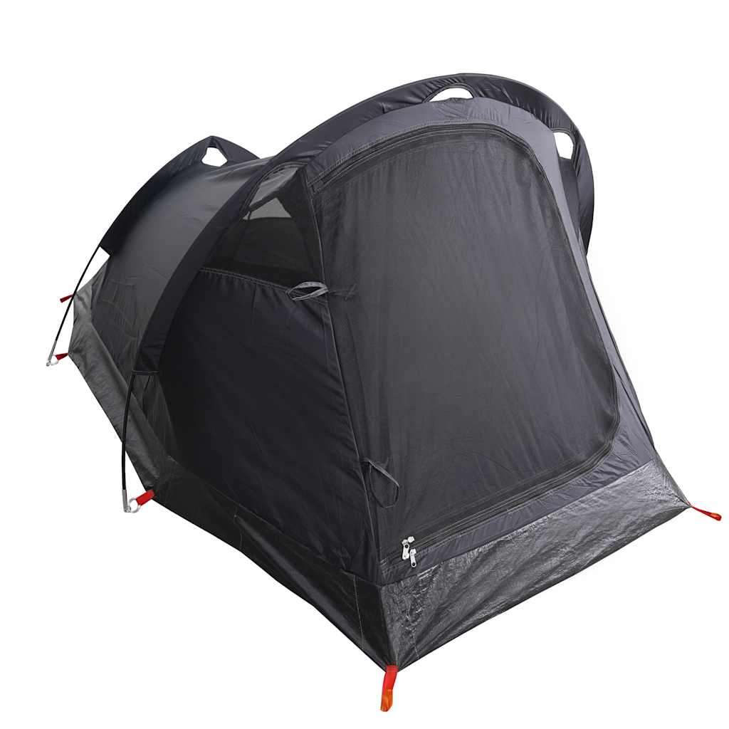 Tunnel Camping Tent for 3 Persons White & Dark Waterproof