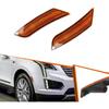 ADIIL Bernsteinfarbene Seitenmarkierungsleuchten-Kit für Cadillac ATS XT5 Chevy Blazer | für 2013-2014 Cadillac ATS, 2017+ XT5, 2019+ Chevy Blazer, Direkter OE-Ersatz