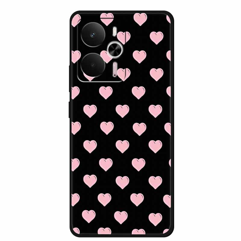 3D Emboss Case For Realme 14 5G Case Realme14 Coque Relief Flower Silicone Soft Back Cover For Realme 14 Phone Cases Funda Shell