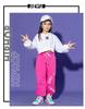 Kids' Hip Hop Dance Outfits: Boys & Girls Spring/Autumn Performance Wear with Crop Tops and Sweatpants