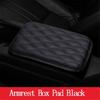 PU Leather Accessory Car SUV Armrest Pad Cover Center Console Box Cushion Pads