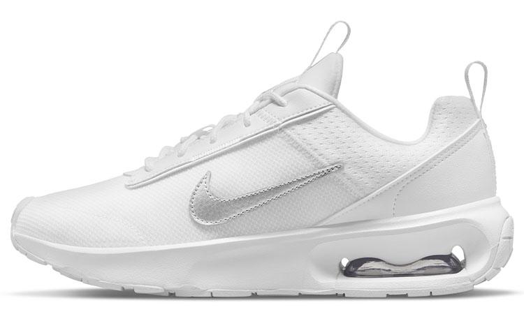 Nike Air Max Intrlk White Metallic Silver Women s DV5695-100 37.5