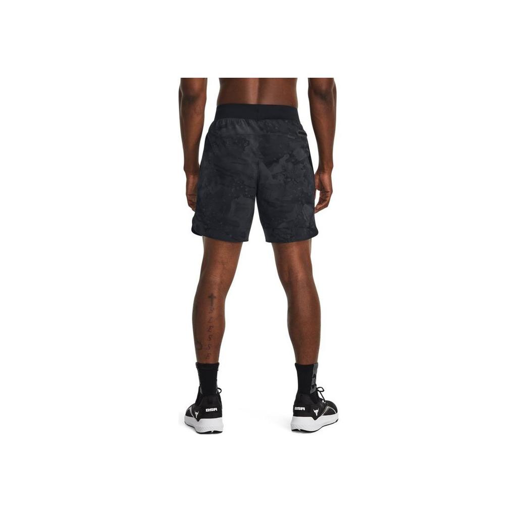 Under Armour Camo Training Sports Casual Shorts Men Bottoms Black 1382171-001
