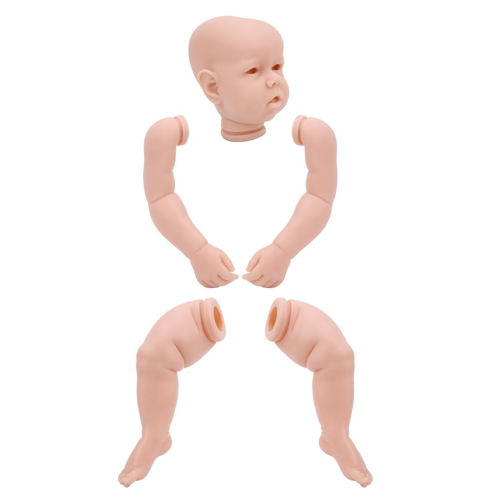 22inch Reborn Baby Doll Lifelike Blank Doll Head Arms Legs Children DIY Toy Baby Doll