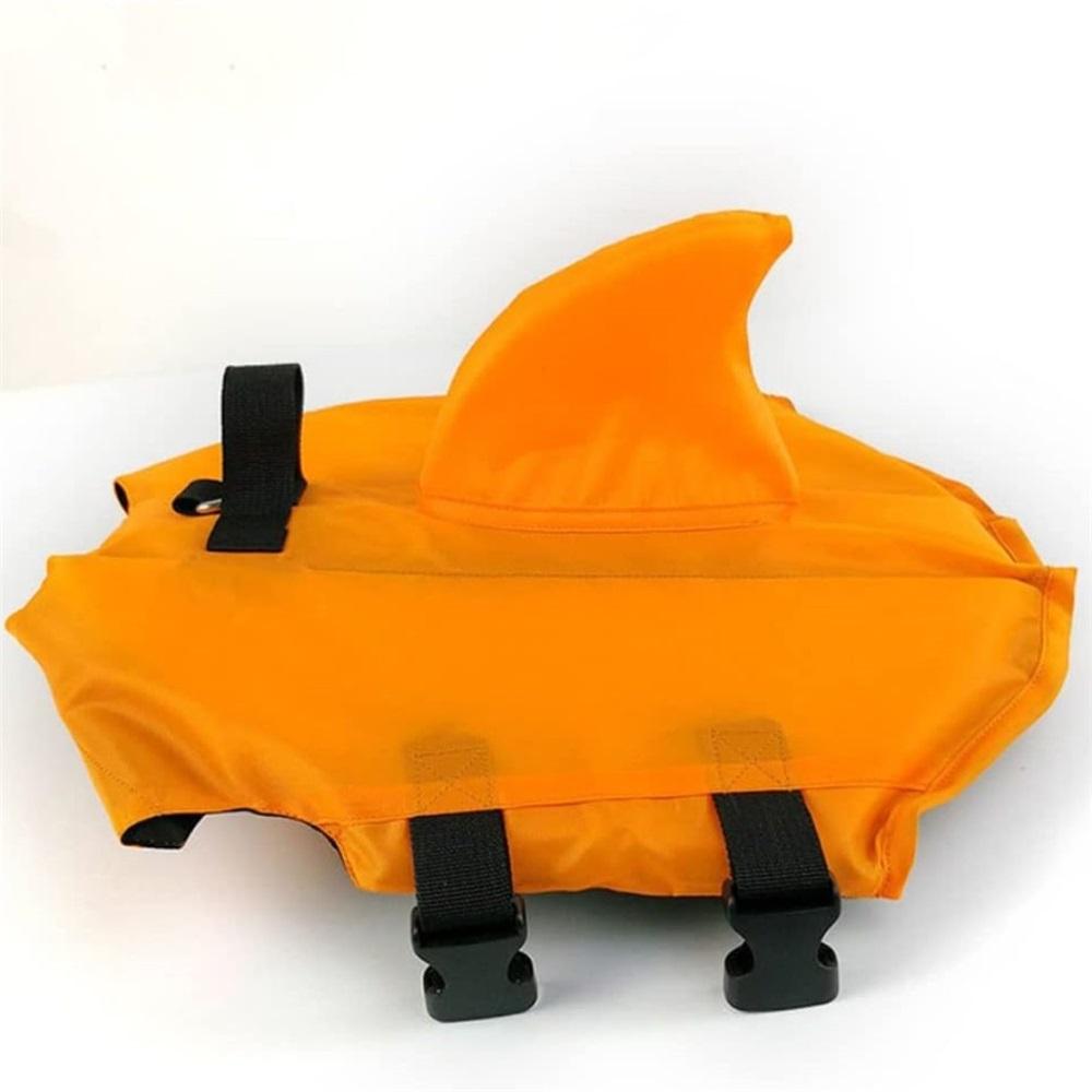 

Спасательный жилет от акул для собак, светоотражающий спасательный жилет для собак, плавательный бассейн, спасательный жилет для собак с высокой плавучестью, регулируемый спасательный жилет для домашних животных XS оранжевый