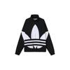 adidas Originals Big Trefoil Track Top Black White FM9892