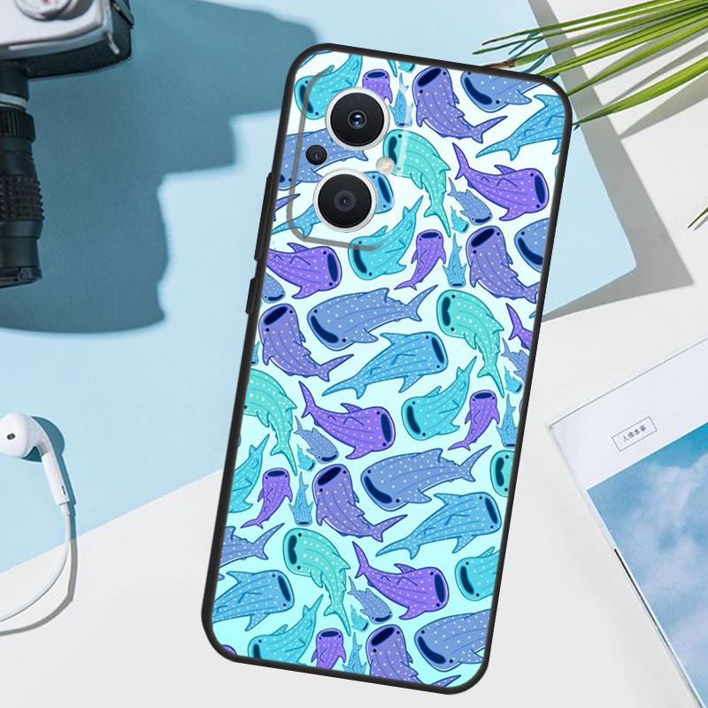 whale sharks Cover For OPPO Reno 14 F 12 11 10 13 Pro 11F 12F 13F 7 8 Lite OPPO Find X8 X6 X5 X9 Pro Case