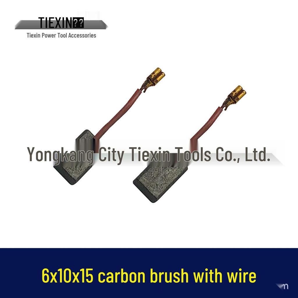 Durable 604 Small Waist Angle Grinder Brush Set - 6x10x15 Carbon Brush Accessories