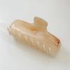 Classic Marble Flow Claw Clip [Beige]