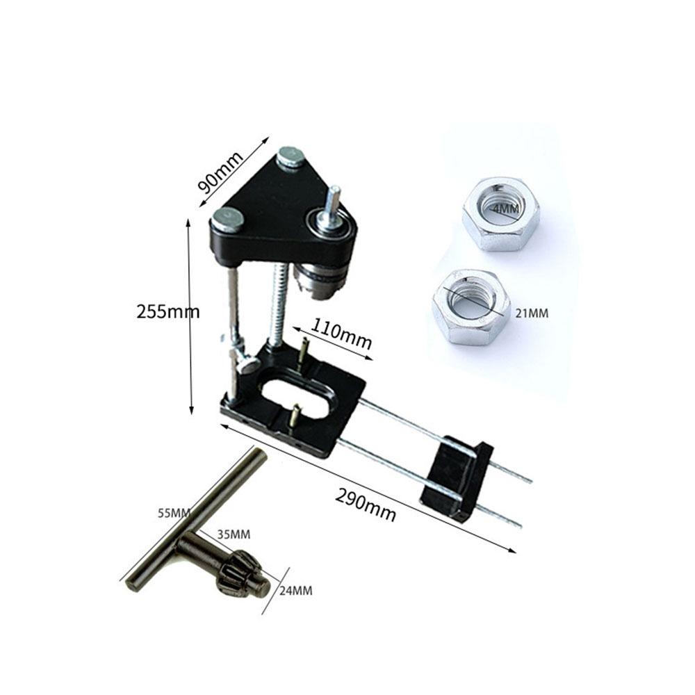 

Drill Guide Drill Locator Hole Cutter Drilling Template Guide Making Furniture Accessories чёрный