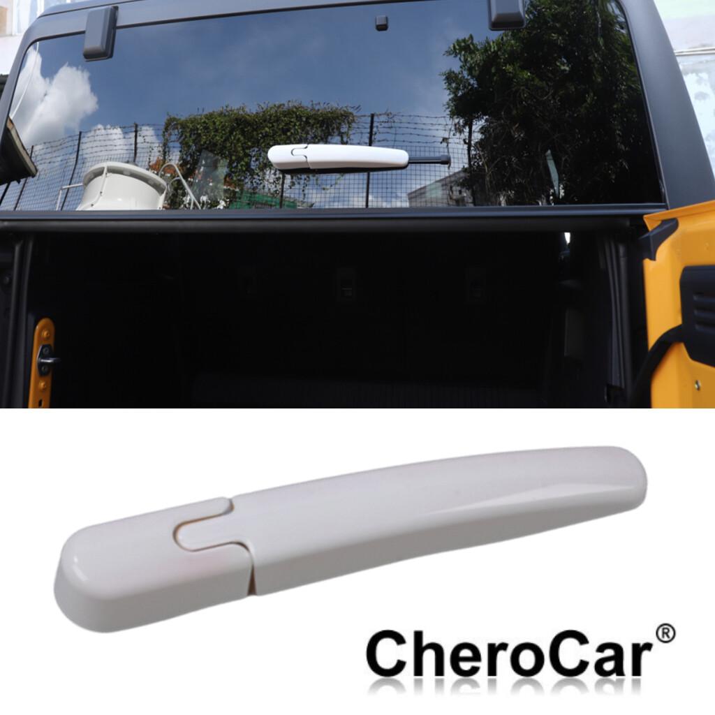 Front /Rear Window Windshield Wiper Blade Cover Trim Kit for Ford Bronco -25 2* Rear wiper decoration-