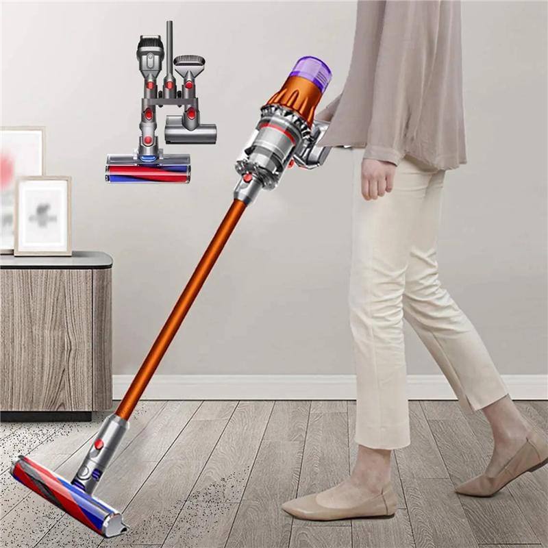LITE-Storage Bracket Holder Brush Stand Tool Nozzle Base Non-Punching As Shown For Dyson V7 V8 V10 V11 Absolute Vacuum Cleaner P
