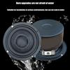 3inch Round Loudspeaker Subwoofer Speaker 6Ohm/8Ohm Rubber Side Speaker Round Speaker Amplifier For Home Theater