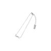Saint Laurent Original Elegantes Messingarmband Damenarmbänder Silber 635533-Y1500-8126