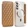 Leather Flip Case for Samsung Galaxy S25 S24 S22 S23 Plus Ultra S25U Card Holder Magnetic Camera Protection Phone Cover