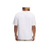 Under Armour Camiseta de Manga Corta Lisa con Letras Meridianas Cuello Redondo para Hombre Tops Blanco 1390244-101