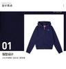 Kappa Hoodie Spring and Autumn Women's Sports Hoodie Casual Striped Cardigan Coat