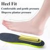 Summer Sports Insoles Deodorant Inserts Breathable Cushion Running Insoles Wormwood Deodorizing and Breathable Insole 35-46