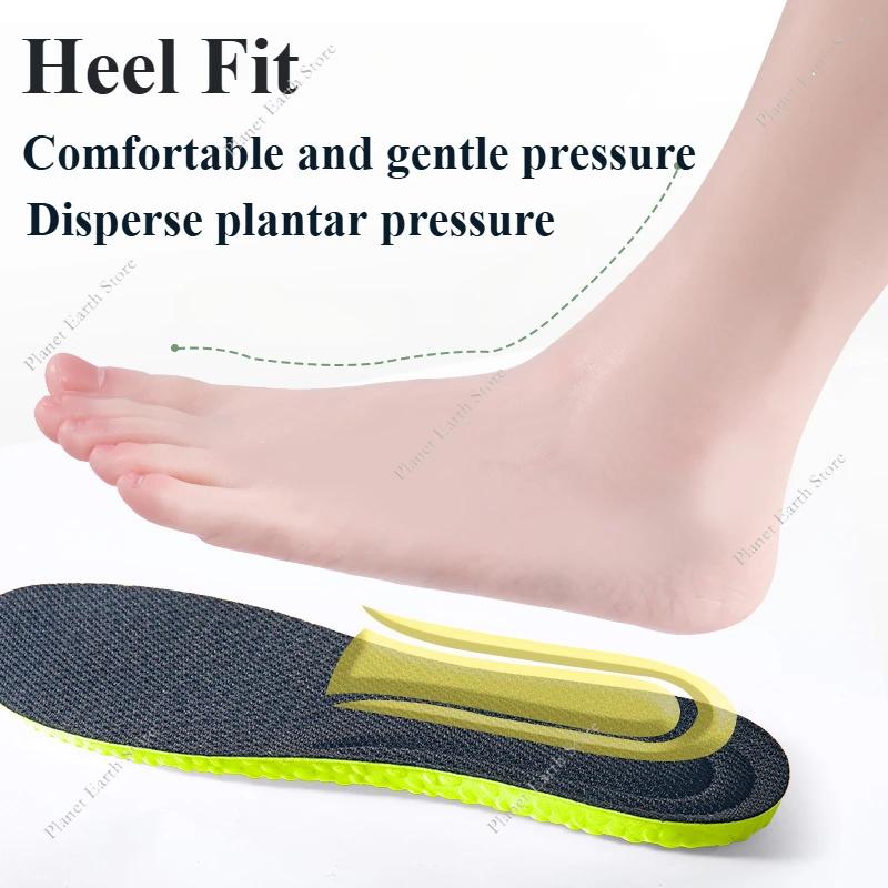 Summer Sports Insoles Deodorant Inserts Breathable Cushion Running Insoles Wormwood Deodorizing and Breathable Insole 35-46