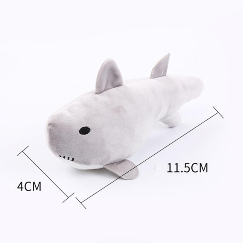 Jucărie de pluș pentru pisici, desene animate, animale marin, jucării cu catnip rezistente la mușcături, jucărie de mestecat Articole pentru animale de companie pentru pisici de interior