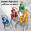 Creative Mini Gripper Fingertip Decompression Tool Keychain Doll Machine Claw Diy Pendant Fun Toy Gift
