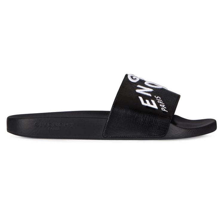 Givenchy Slide Slippers Men's Black BH300YH0QB-004