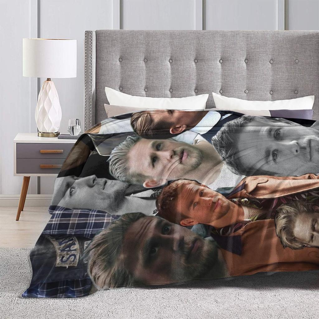 Charlie Hunnam Monstrum Příběh Eda Geina Deky Kvalitní Měkké Teplé Ložní Přehozy Jarní Židle Pohovka Postel Vtipné Přehozy na Postel