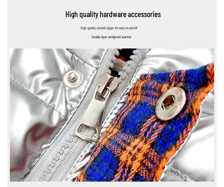 Girls' Fashionable Cotton Vest Jacket - 2025 Winter Style, Thickened Two-Piece Outerwear for Autumn and Winter