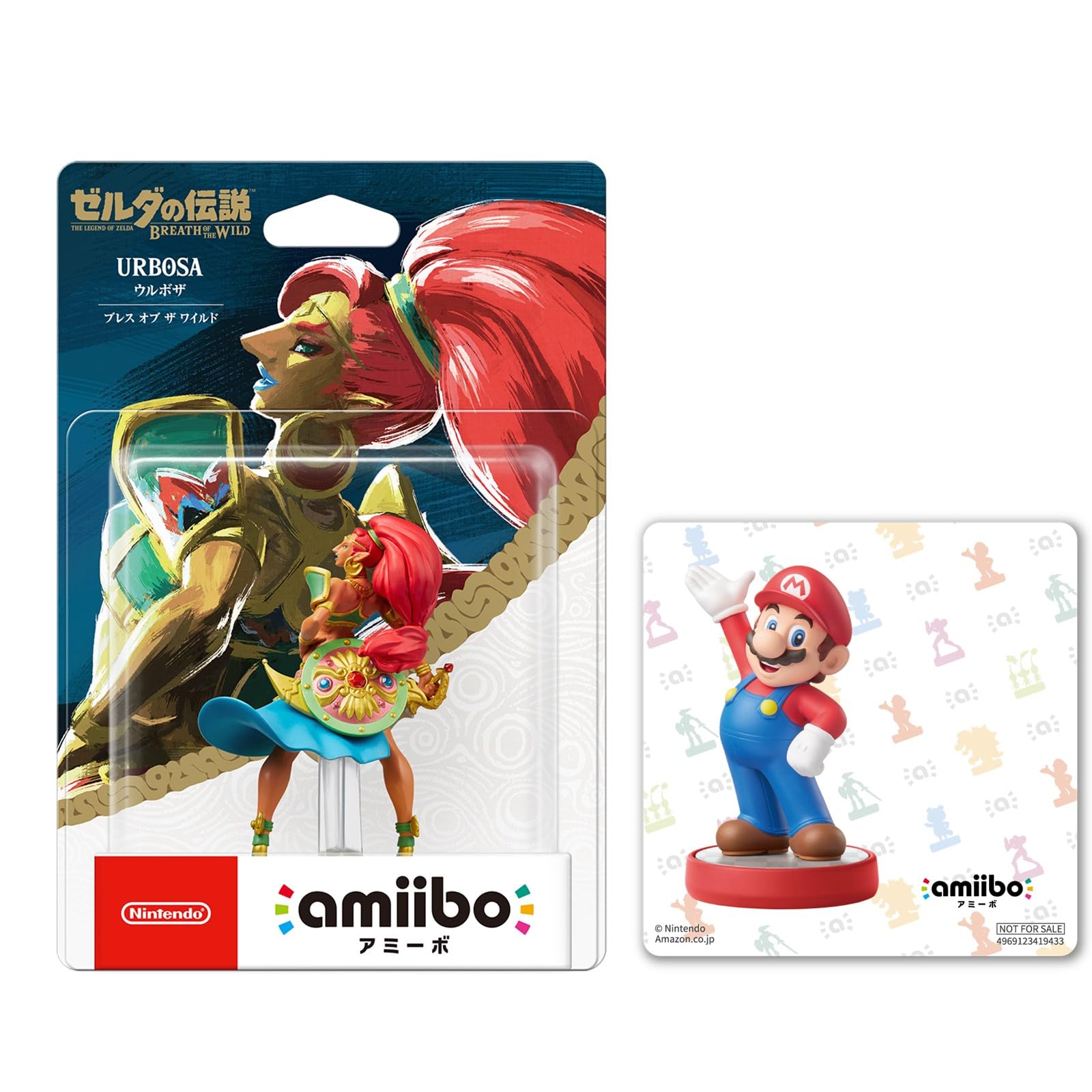 

amiibo Urbosa of the Legend of Zelda Bonus original sticker included [Breath Wild] (The series)