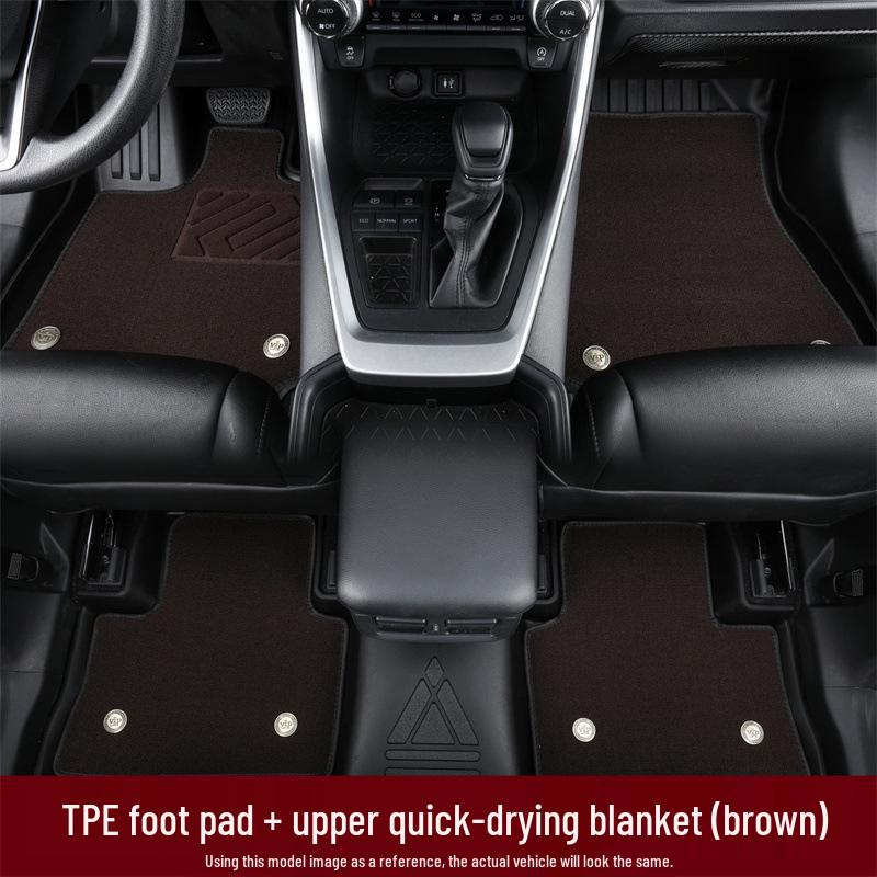 2015-2018 Geely Borui Anti-Slip TPE Car Floor Mats - Easy to Clean, Interior Modification