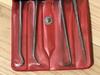 SNAP ON TOOLS  ASA204A Pick Set, Set of 4, Black, Old Grip Type, Rare