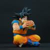 Toys Model JTJJ Statue Dragon Ball Son Goku Figure Goku Eat Hamburger 15cm/5.91inch Pvc Action Figures Collection Gifts