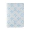 Passport Cover Monogram Origine Bleu Courrier Canvas Women Wallets Blue M27614