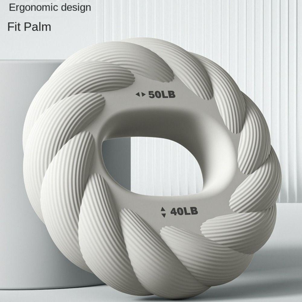 Petal Shaped Grip Strength Training Ring 20-50LB Hand Grip Strengthener  Women