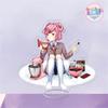 Japan Anime Doki Doki Acrylic Stand Model Hot Figure Cosplay Plate Holder Topper Birthday Fans Christmas Desk Decor Plate Gift