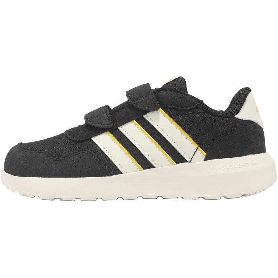 adidas Run 60s   C  Black White Yellow  Sneakers IE6436 34 чёрный